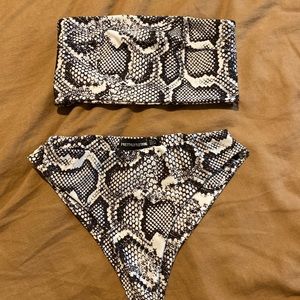 Plt snake print bikini